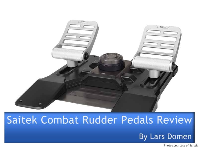 Behoefte aan Gewoon foto Saitek Combat Rudder Pedals Review – simFlight