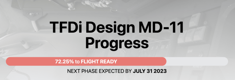 TFDi Design MD 11 MSFS Development Status SimFlight