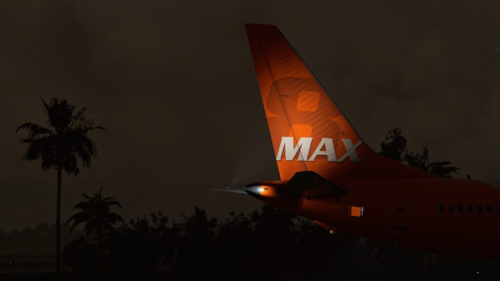 Flight 1 IFly 737 MAX8 MSFS External Model And Night Effects Preview