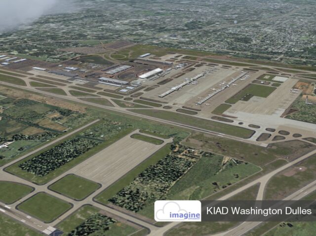 FSX Imaginesim KIAD Washington Dulles International Airport