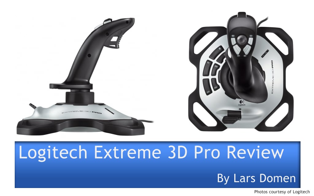 El otro día De trato fácil carga Logitech Extreme 3D Pro Review