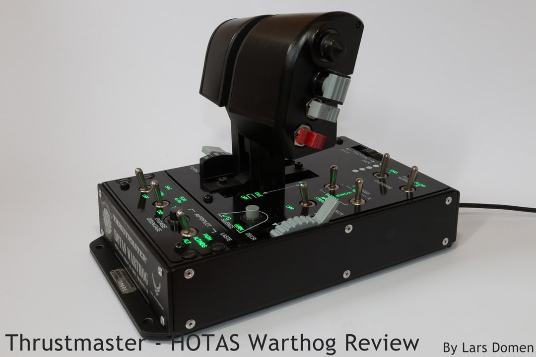 Thrustmaster Hotas Warthog Flight Stick Joystick for PC - Black for sale  online
