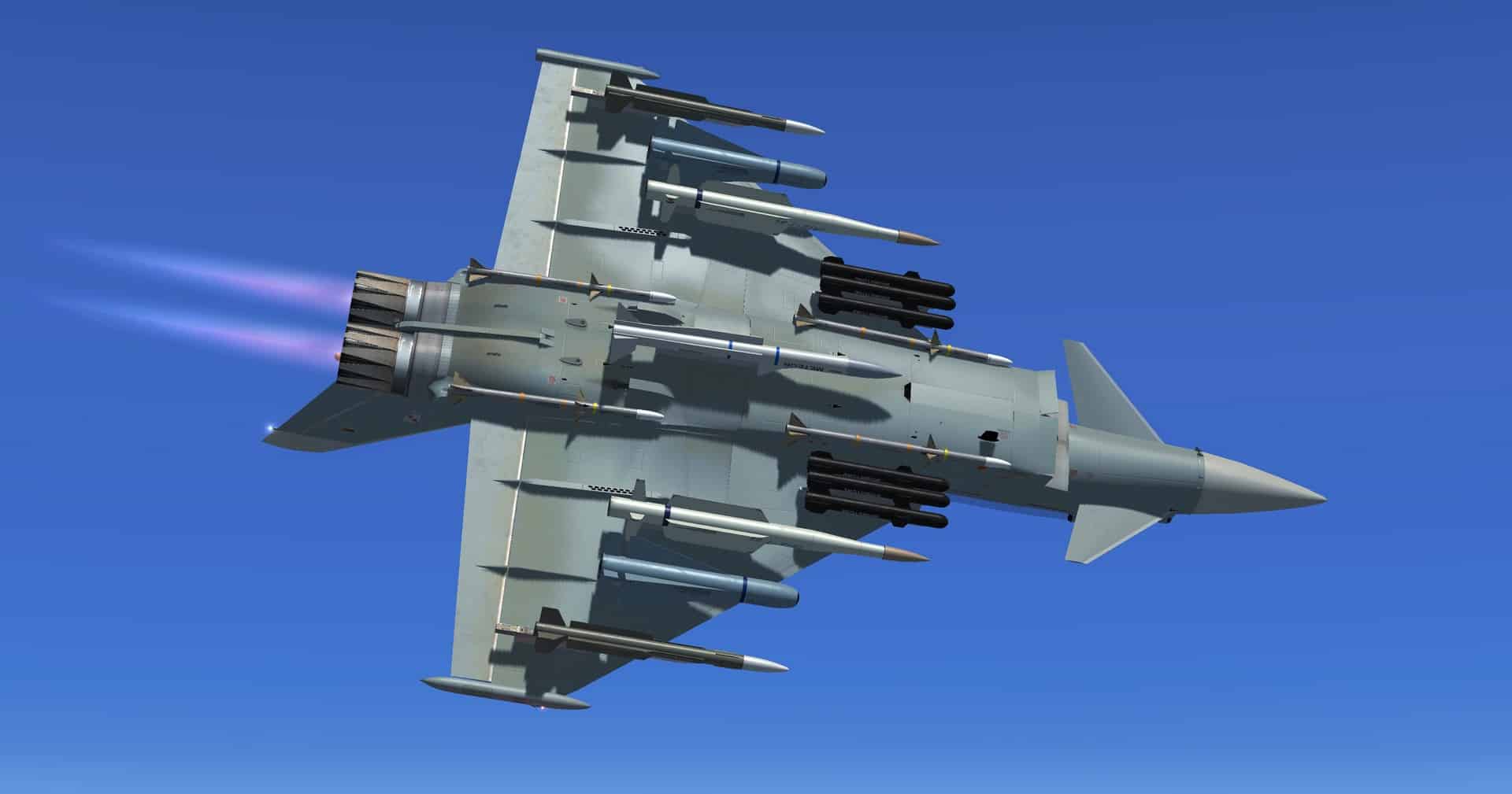 FlyFreeStd – Eurofighter EF-2000 Typhoon V2 P3D4 – simFlight