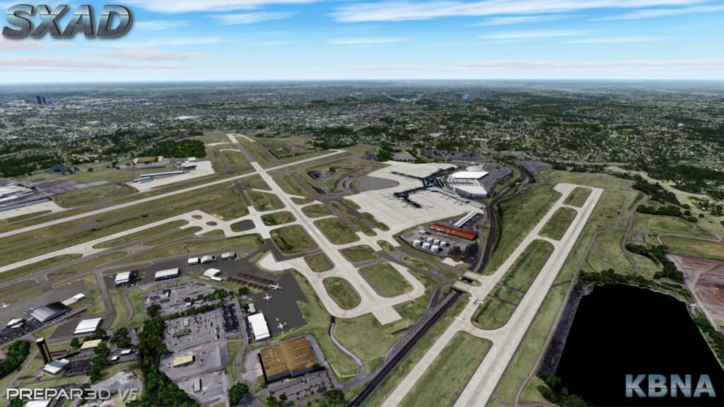 SXairportdesign – KBNA Nashville P3D5 – simFlight