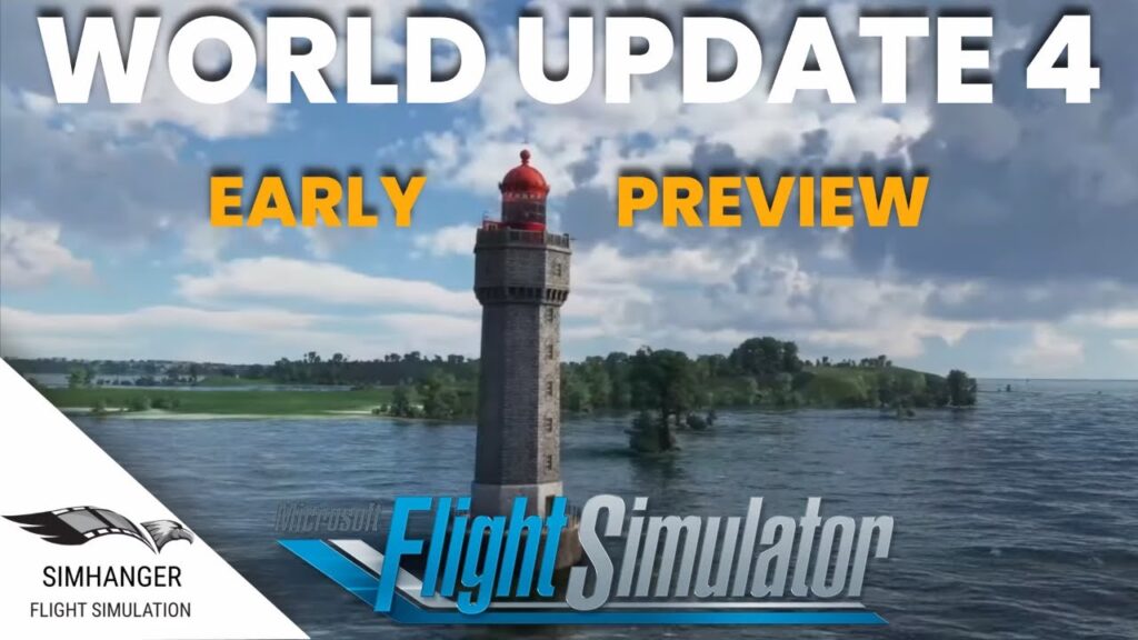 Microsoft Flight Simulator - World Update 4 Early Preview Video for France / Benelux