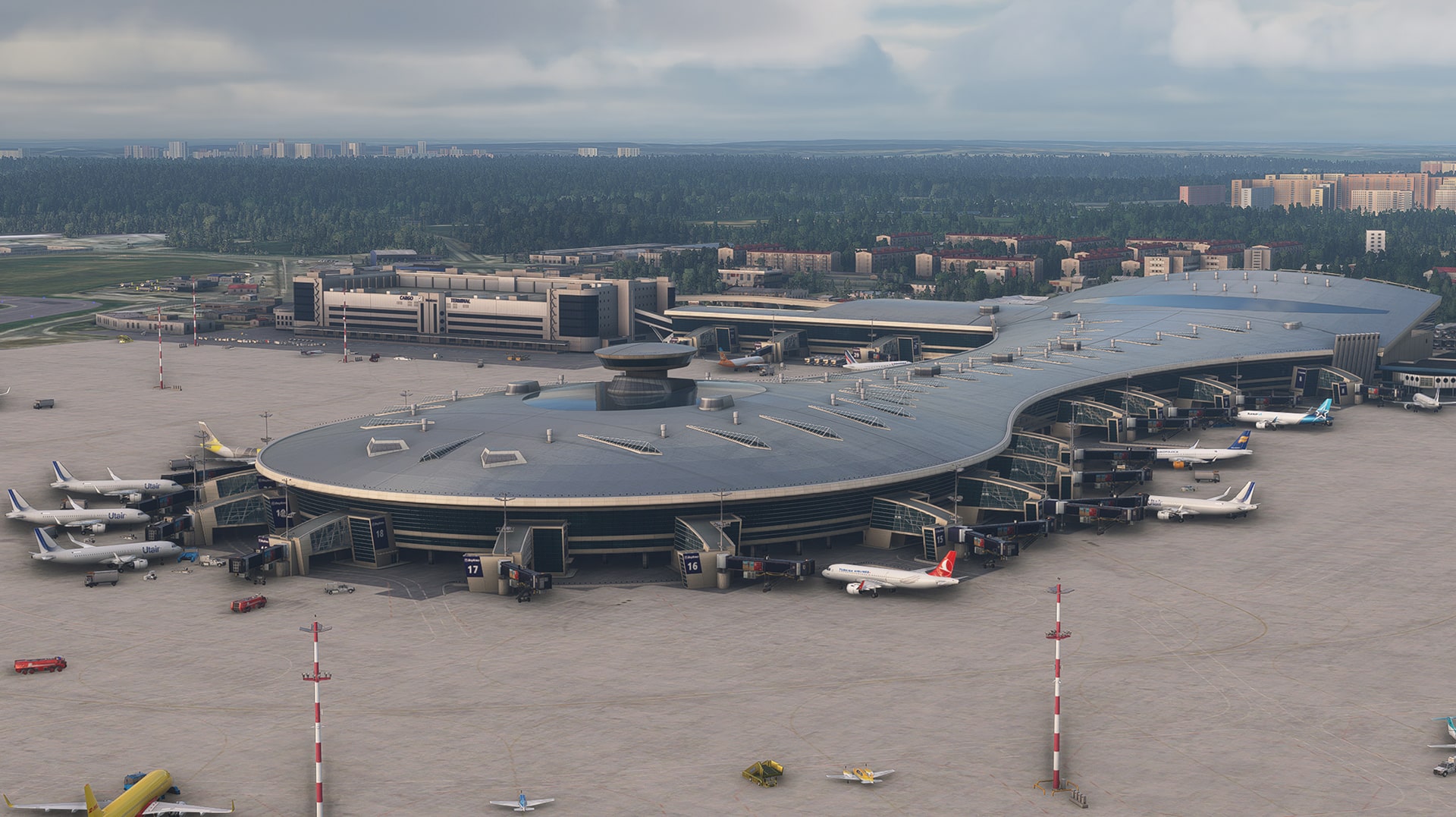 Аэропорт Внуково Microsoft Flight Simulator 2020