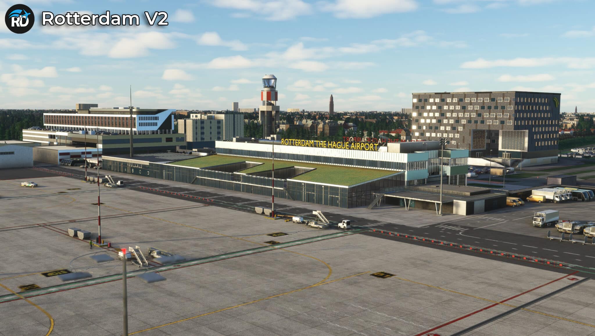 RDPresets – EHRD Rotterdam Airport v2 MSFS or X-Plane 11 – simFlight