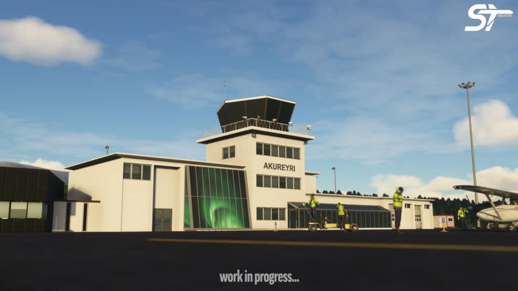 St Simulations - Akureyri Airport Iceland is coming for MSFS