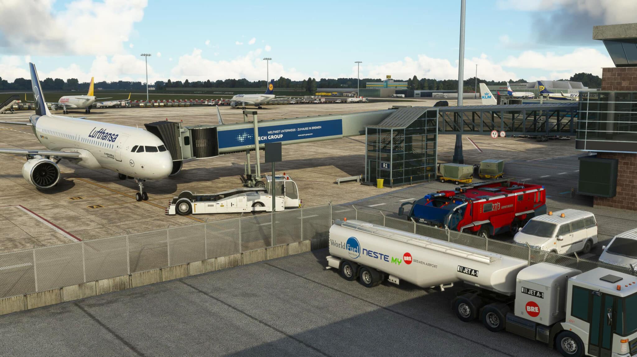 Beautiful Model of the World – EDDW Bremen Airport MSFS 03 – simFlight