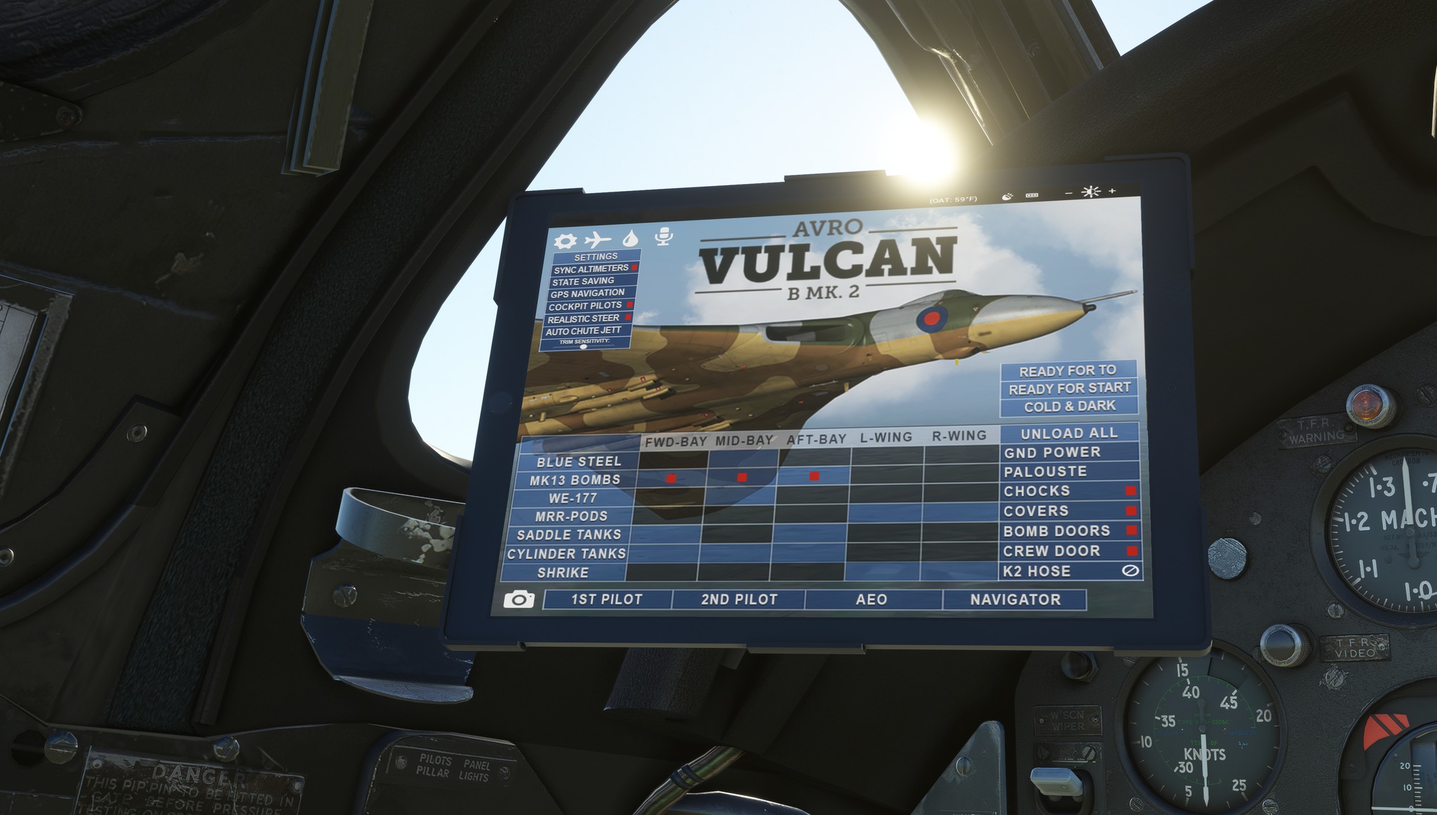 Just Flight – Avro Vulcan MSFS Dev Update 04 – SimFlight