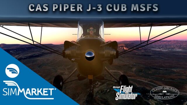  Classic Aircraft Simulations – Piper J-3 Cub MSFS New Trailer