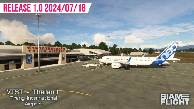 SiamFlight – Trang Intl. Airport (VTST) MSFS