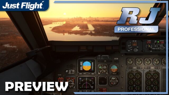Just Flight – RJ Professional MSFS Preview Video
