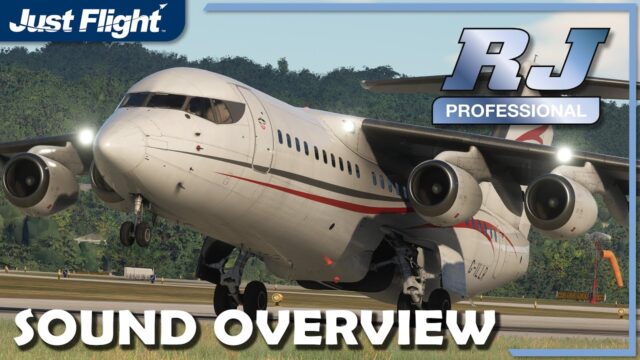 Just Flight – RJ Professional MSFS Sound Preview 