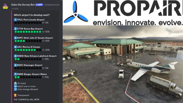 Propair Flight – Poll : Which Airport to Develop Next ?