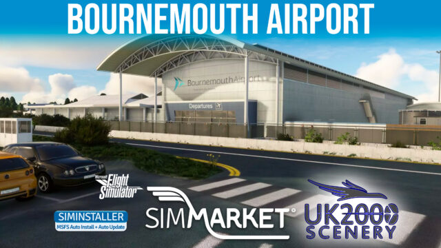 UK2000 Scenery – Bournemouth Airport MSFS20