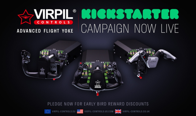 Kickstarter – VPC Advanced Flight Yoke Project 